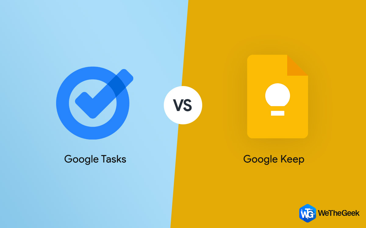 Google Tasks vs Google Keep