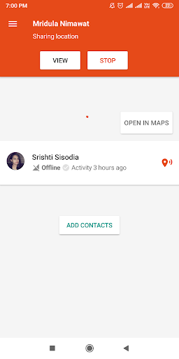 Sharing location