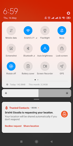 Contact list