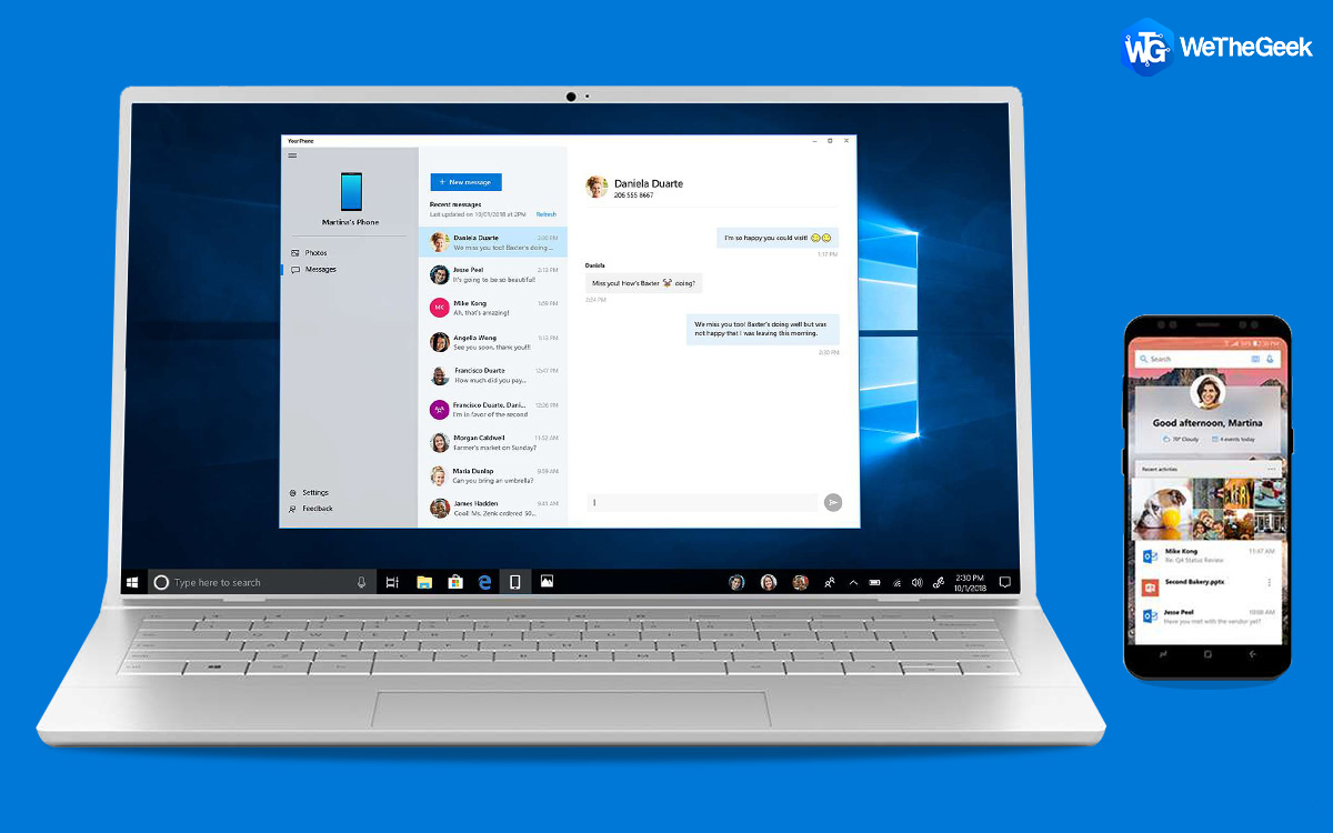 How to Use Your Phone App In Windows 10?