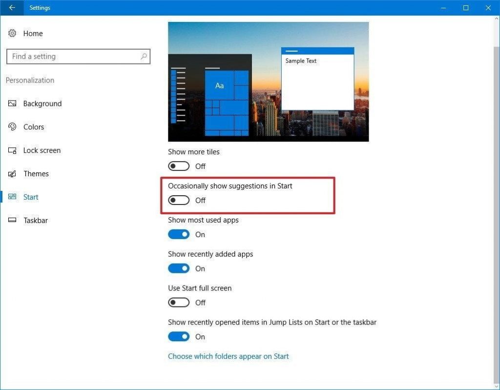 Customize Ad Settings