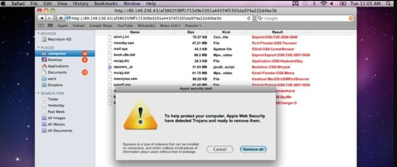 Suffer Malware Infection