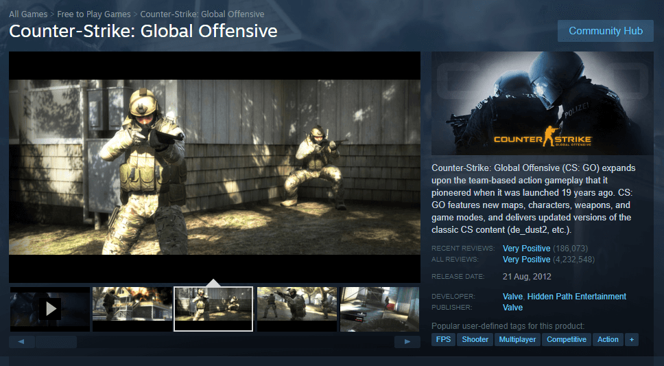 Fix the High Ping Error in Counter-Strike reinstall Game
