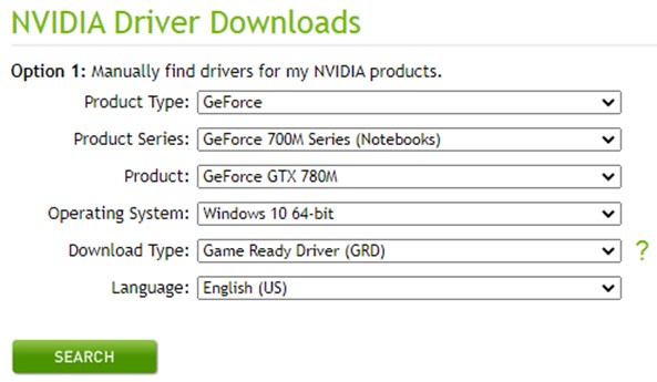 NVIDIA official website