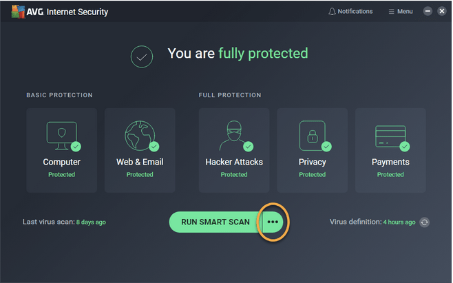 AVG antivirus