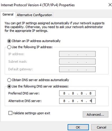 IP address