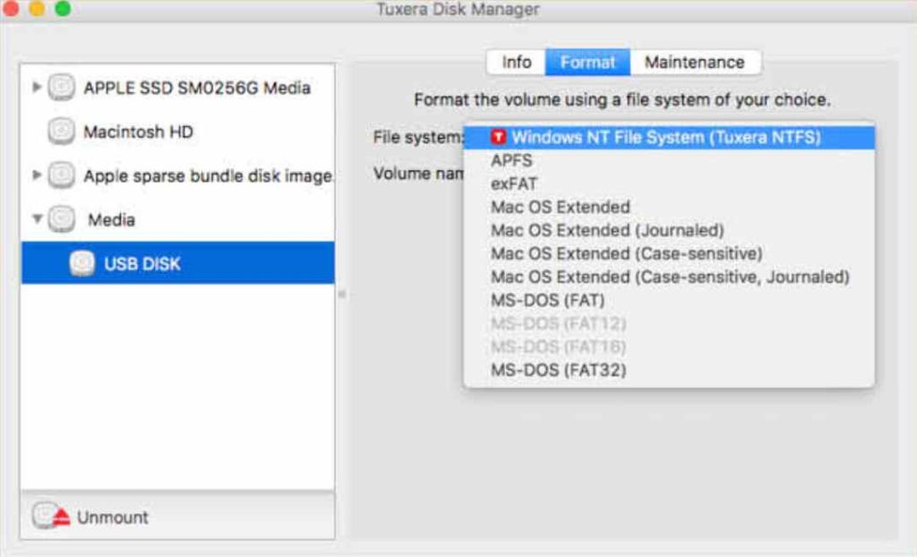 write mac files on windows