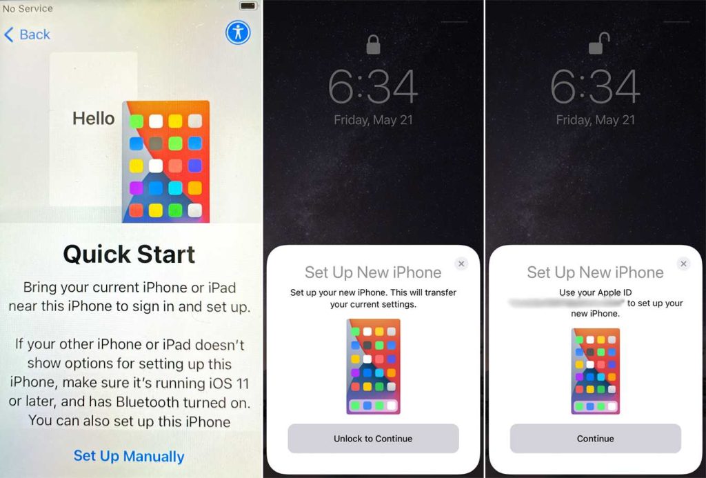 animated pattern displayed